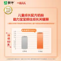 【MENGNIU/蒙牛】一米八八儿童成长配方奶粉3-15岁10袋装*25克*12条