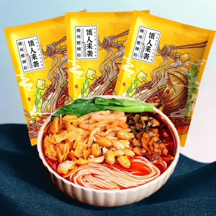正宗广西特产柳州螺蛳粉香辣爽滑方便充饥速食品高级夜宵大份袋装