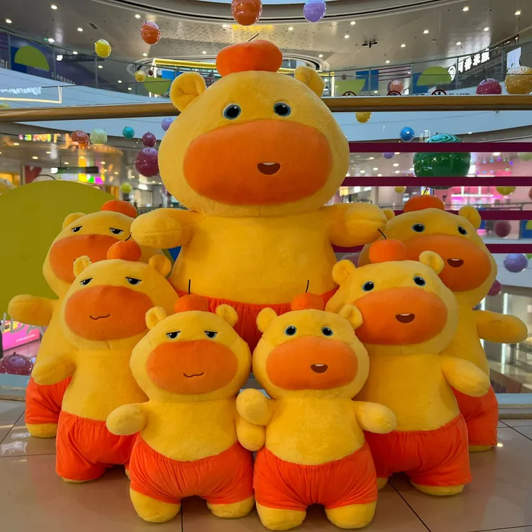 水豚噜噜玩偶超大公仔新年礼物吉祥物闺蜜元旦礼物生日礼物送女生