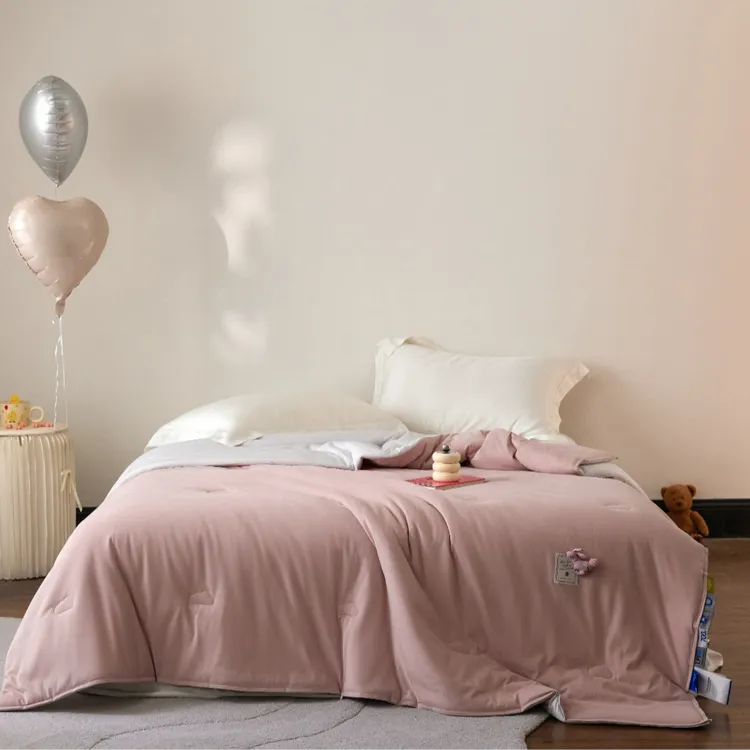 【暖宿】全棉针织泡芙绵绵被 LP10益生菌 抗菌卫士 四季可用