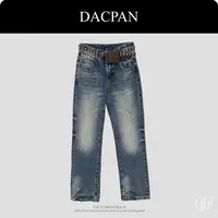 DACPAN-“顶流”基础水洗烟管牛仔裤 2025/盼·PP 57248