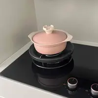 出岛国18cm轻便烹饪锅万能锅浅汤锅【小粉锅】