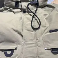 Y904#绿#【Y】保暖冬季宽松潮牌连帽休闲百搭外套