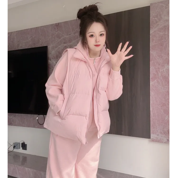 2025秋季新款时尚显瘦气质糖果高档套装女高级百搭宽松大码三件套