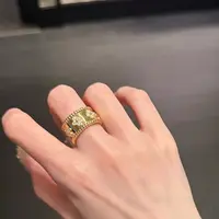 3974戒指750黄金18k金镶嵌戒指