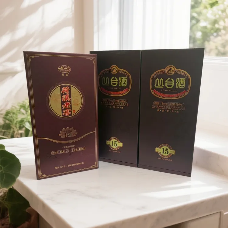 荷溪荷溪老窖（12）浓香型白酒 40.8%vol 475ml 丛台1540.8度475