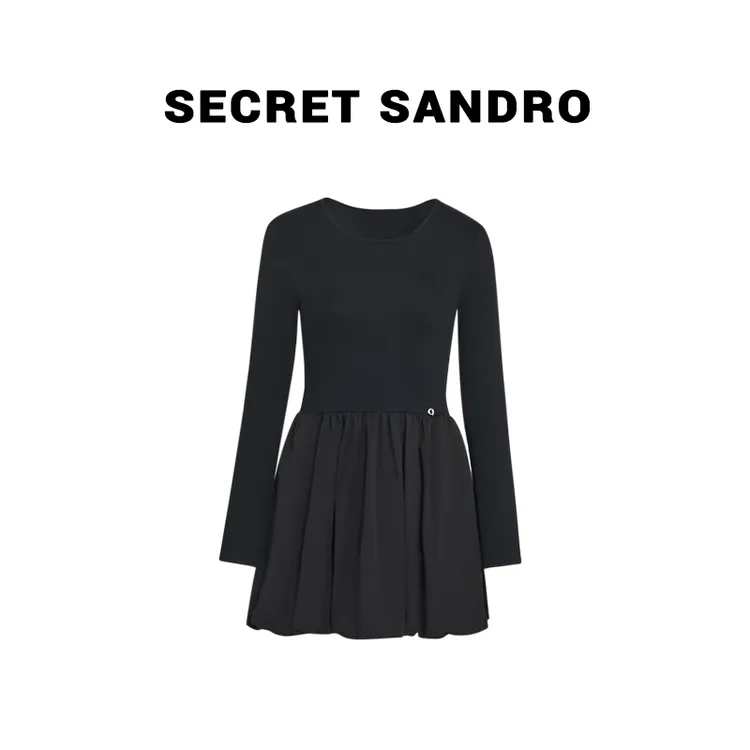 【蓬蓬裙】【Secret Sandro】 鸥小柒 连衣裙 L25221032Q