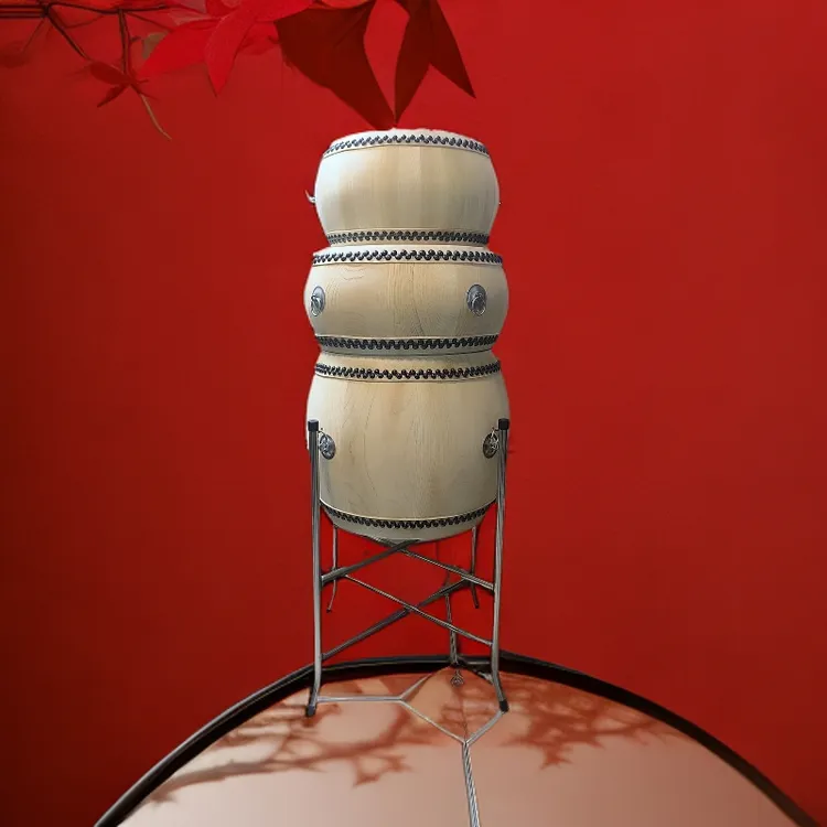椿木白茬高音鼓/7寸实木红鼓/十寸鼓/十二寸道士鼓绛州鼓乐牛皮鼓