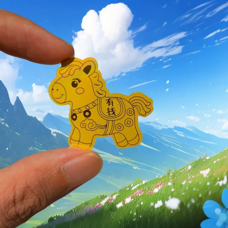 马年创意寓意有钱手机贴马年寓意爆富手机贴寓意越来额好手机贴