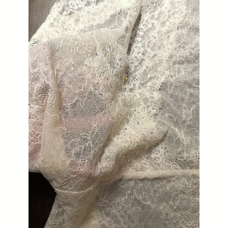 【N·COU】25夏新款【万能搭】烫钻百搭蕾丝V领背心DY22883