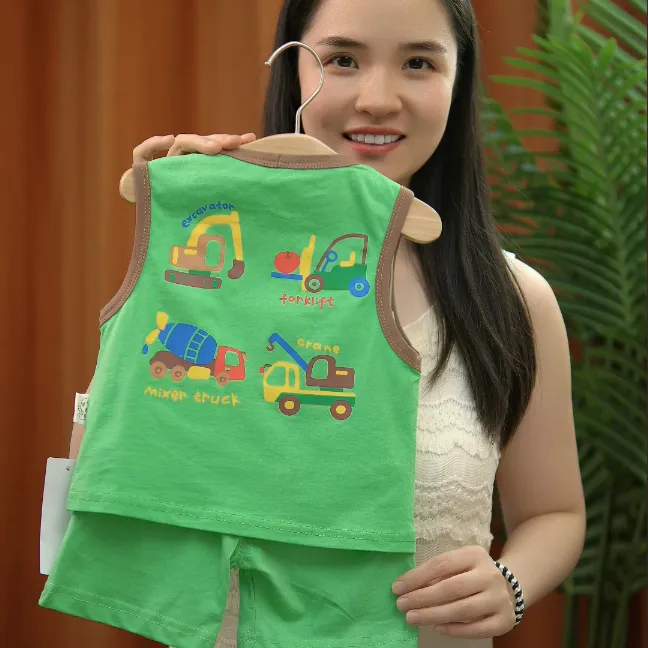 精夏装背心短裤套装洋气2025夏季男女童套装新款儿童薄款