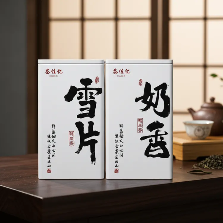 【乌岽奶香鸭屎香+上角六雪鸭屎香】潮州正宗凤凰单丛茶广东乌龙茶