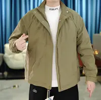 【麦炫严选】2025秋冬季男士休闲立领工装时尚外套夹棉夹克9022