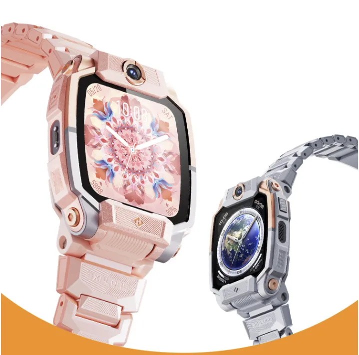 小天才学霸2026新款5G全网通儿童电话手表多功能视频定位学生翻盖