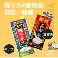 【椰树集团】椰树真椰奶椰子水组合醇厚椰汁调饮DIY鲜椰奶加椰子水
