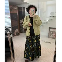 MEET   冬季百搭小黄花半身裙