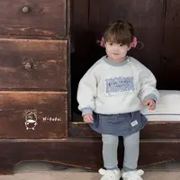 N.FUFU冬季新款女宝卫衣加绒（特价福利不退不换介意勿拍）