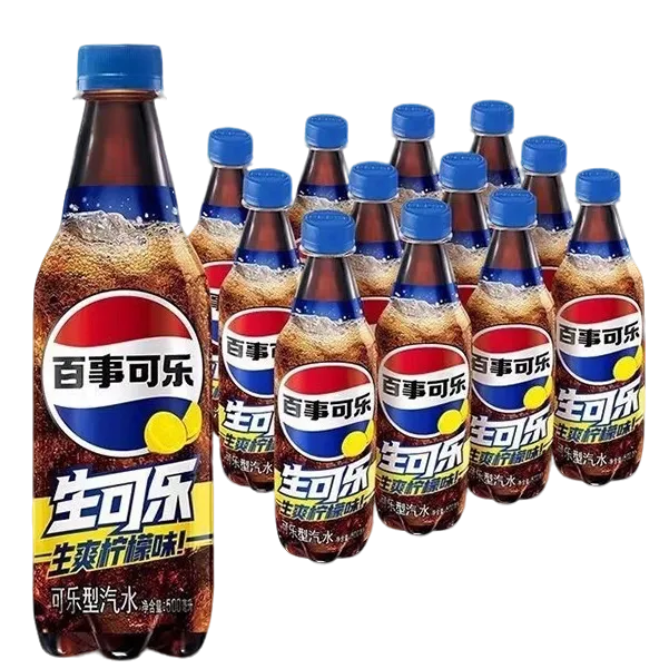 【吴磊推荐】百事生可乐汽水碳酸饮料500ml*12瓶整箱