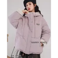 AF- 888153  高货字母标连帽棉衣