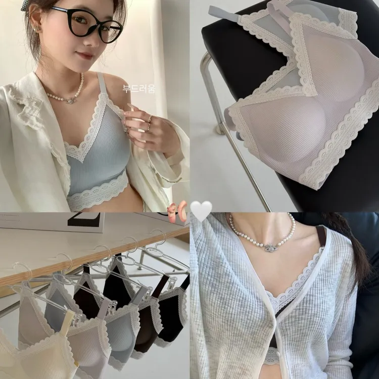 韩系软支撑小背心内衣0519