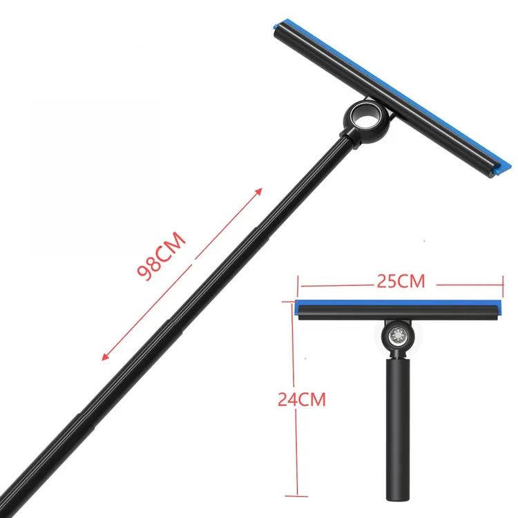 星理成7节伸缩刮擦玻璃神器淋浴房大玻璃清洁玻璃擦窗器