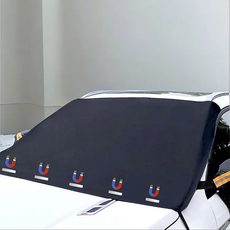 牛津布汽车前挡遮雪挡防雪防风防霜防冻