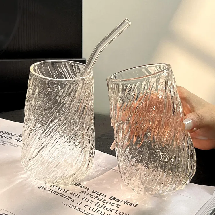 高硼硅咖啡杯家用高颜值女耐高温Dirty冰美式拿铁杯喝水玻璃杯子