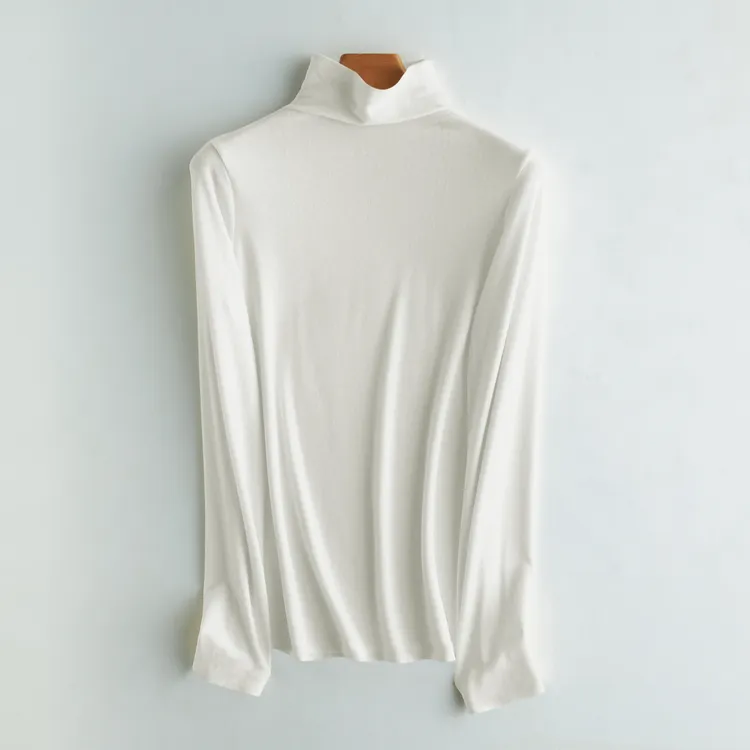 燕苹秋冬季新款高领轻盈保暖透气10A抗菌贴身发热德绒打底A09316