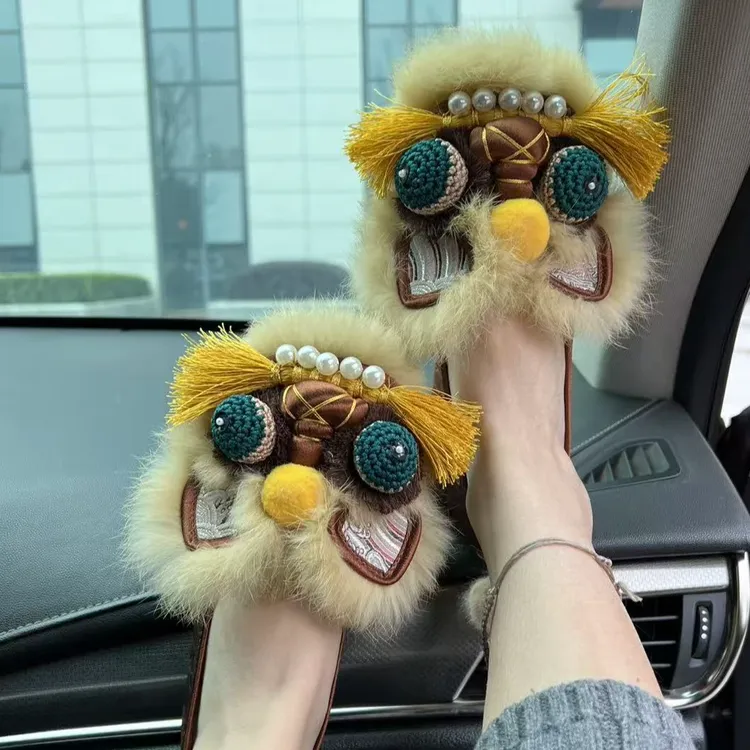 原创非遗纯手工布鞋女平底舒适传统虎头鞋成人民族风国潮汉服鞋子