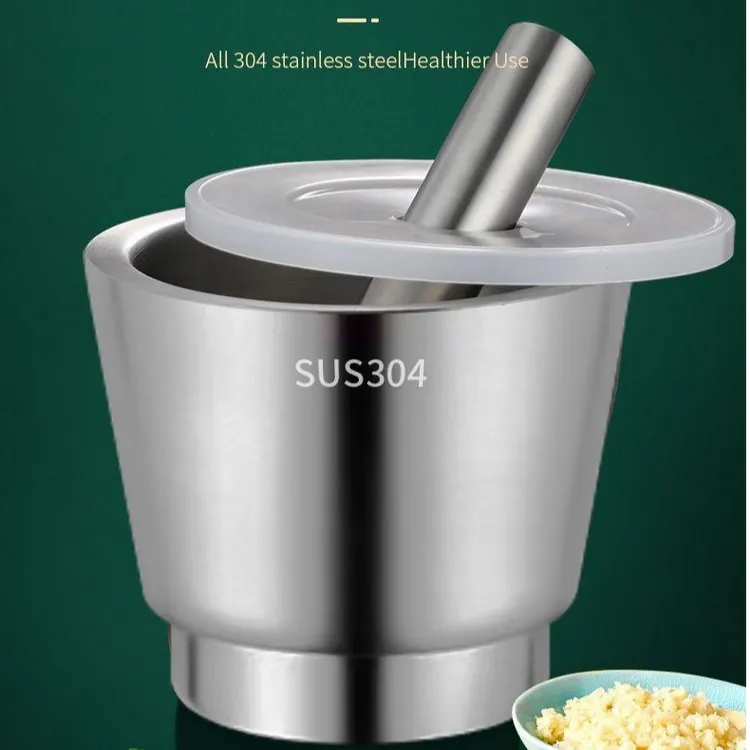 海擎双规格手用捣泥器圆形中式简约圆柱型