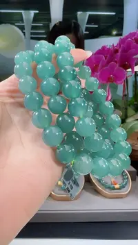 【闪购商品】翡翠项链银S925镶嵌长串多样性发一