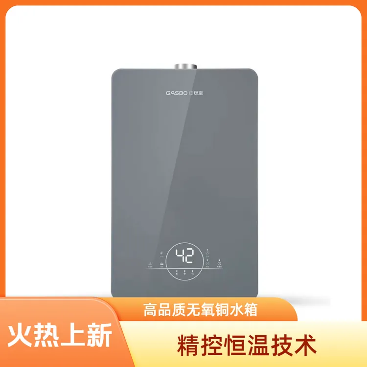 gasbo/中燃宝家用燃气热水器恒温智能JSQ25-Q13G2SX 