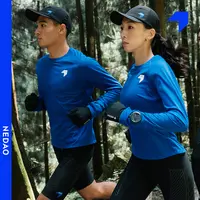 内道聚能卷圆领秋冬新款保暖透气贴身层跑步训练长袖T恤