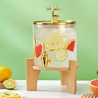 （5.5斤）高硼硅玻璃果饮桶青梅酒杨梅酒耐高温泡酒瓶茶饮桶酿酒