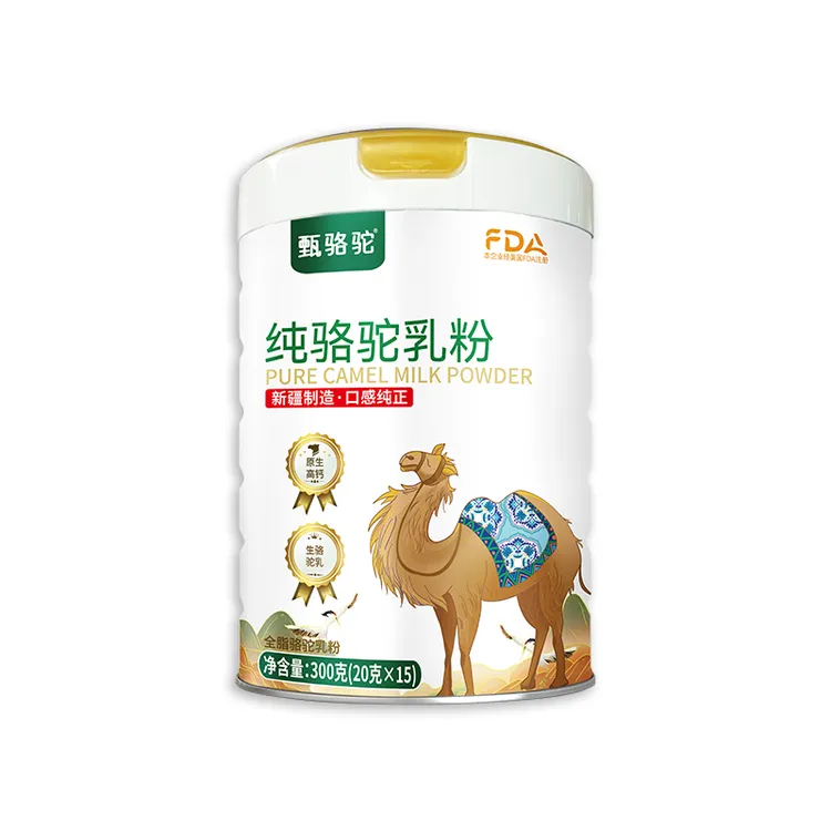 甄骆驼新疆纯驼奶粉高钙无蔗糖正宗双峰骆驼奶源