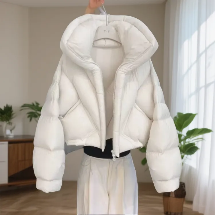 流行潮牌羽绒服2025新款时尚洋气百搭女装面包服冬季短款高级外套
