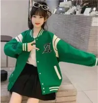 403147 韩版儿童休闲舒适时尚洋气春款棒球服外套
