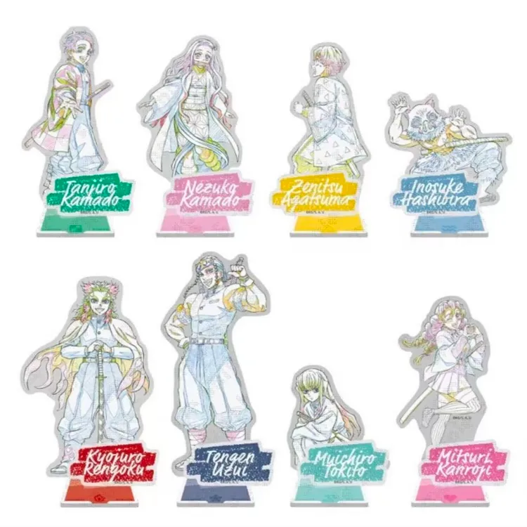 【鬼灭之刃】鬼灭之刃原画线稿立牌一二弹 潮玩盲盒 代拆