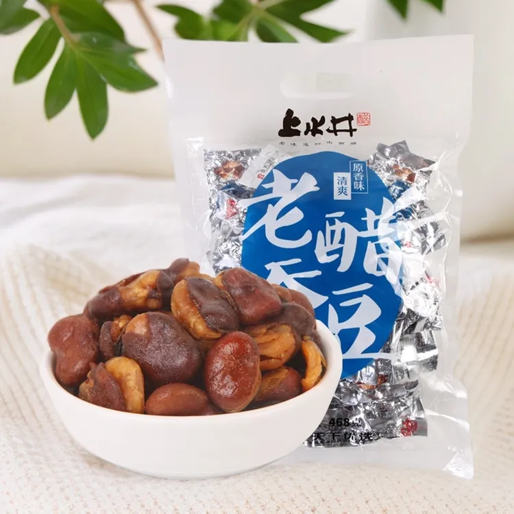山西上水井醋秘制蚕豆追剧零食好吃优选老醋蚕豆468g袋装多规格