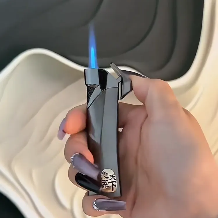 心系天下手工防风打火机金属质感创意高级轻奢个性耐用送男友老公