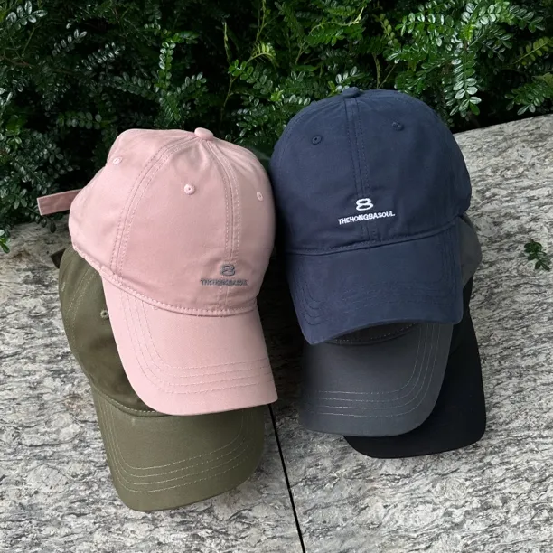 【8字母棒球帽】2025刺绣鸭舌帽子百搭ins男女运动时尚软顶透气韩版