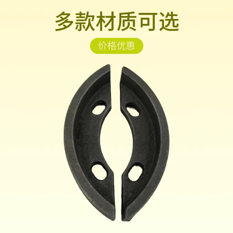 旋耕机铸铁防护板农用旋耕机护板轴承座防磨板加厚铸造310/311