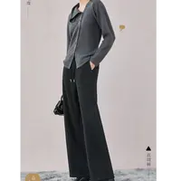 【爱不释手·口碑羊毛裤】秋冬亲肤舒适通勤直筒姐妹裤681