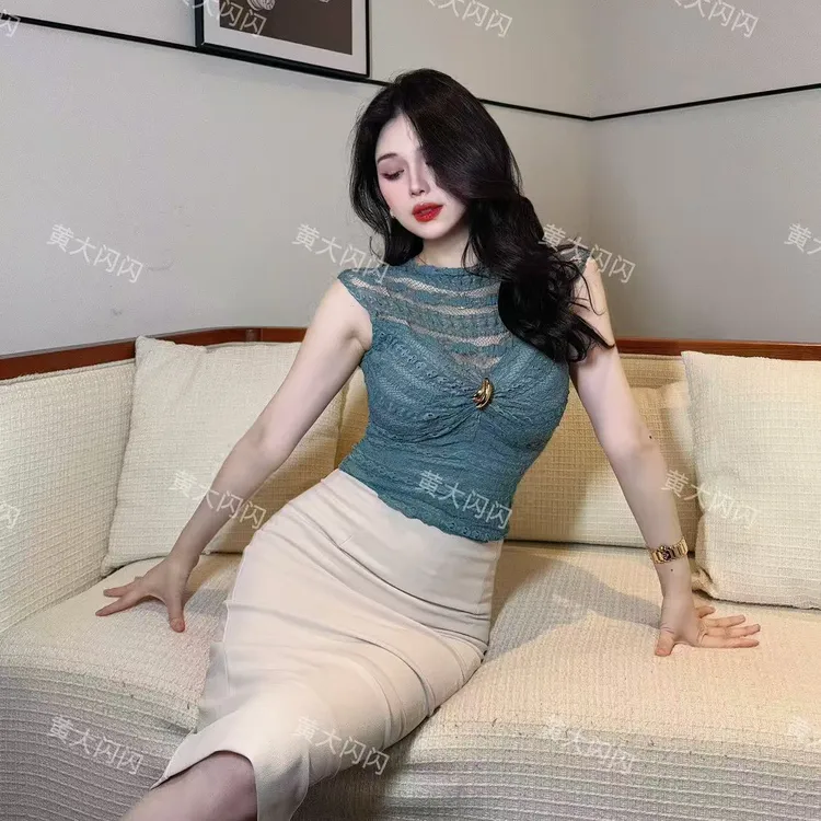 【黄大闪闪原创】(天生尤物)新款女人味定制纯欲性感上衣SSQ2896