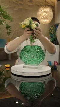 【闪购商品】摆件福利绿色花瓶摆件