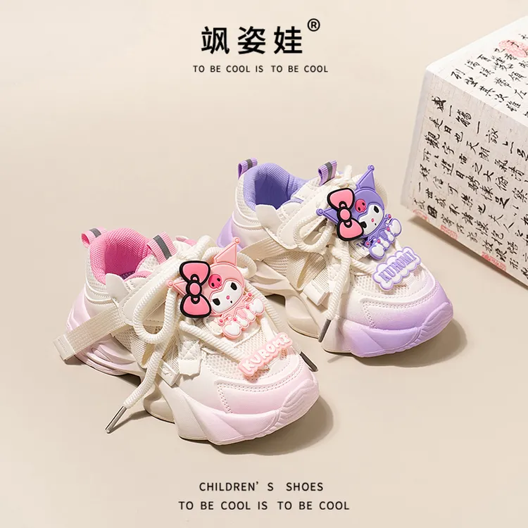 女鞋运动鞋卡通跑步鞋新款新