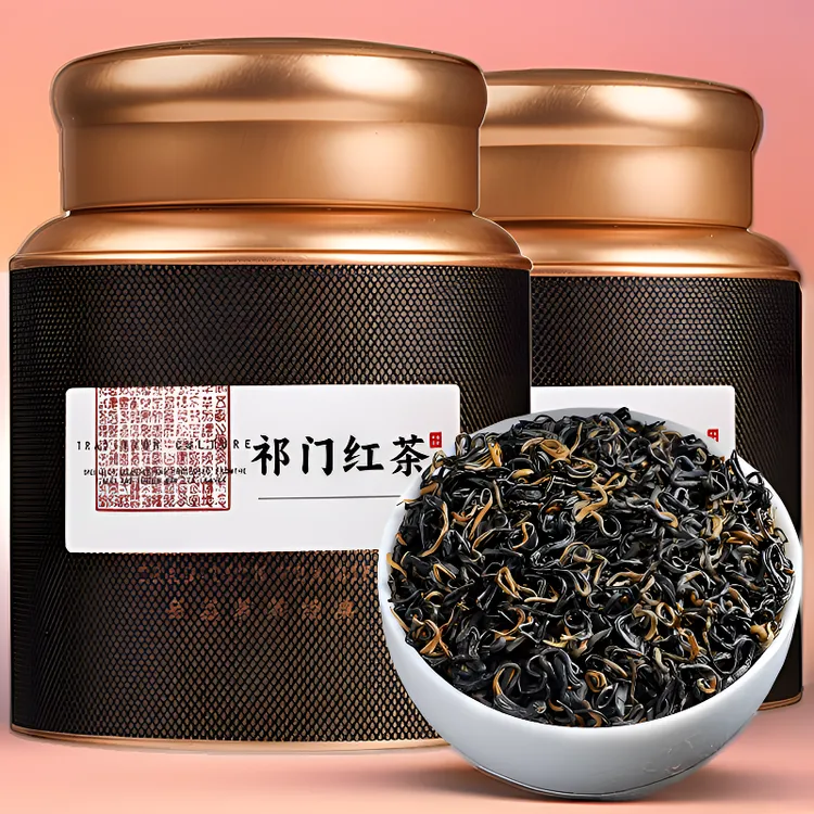 【同款首推】安徽祁门红茶皇后香浓耐泡红香螺铁罐送礼袋【包邮试喝】