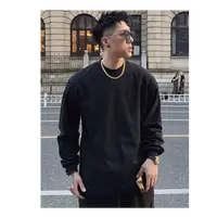 【纯色】长袖纯棉打底T恤韩版男装秋季圆领ins打底衫