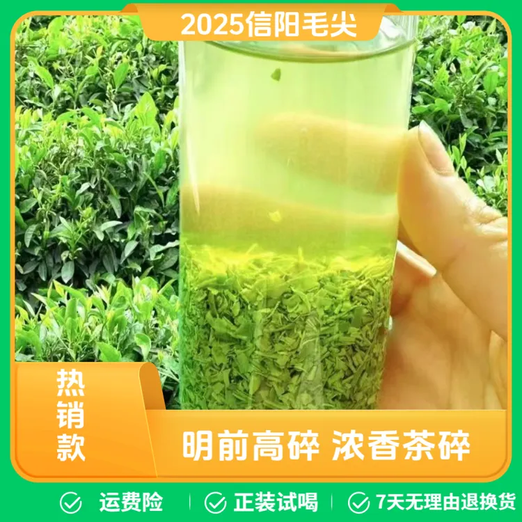 2025新茶明前芽叶碎茶沫精品高碎口粮茶浓香正宗茶叶