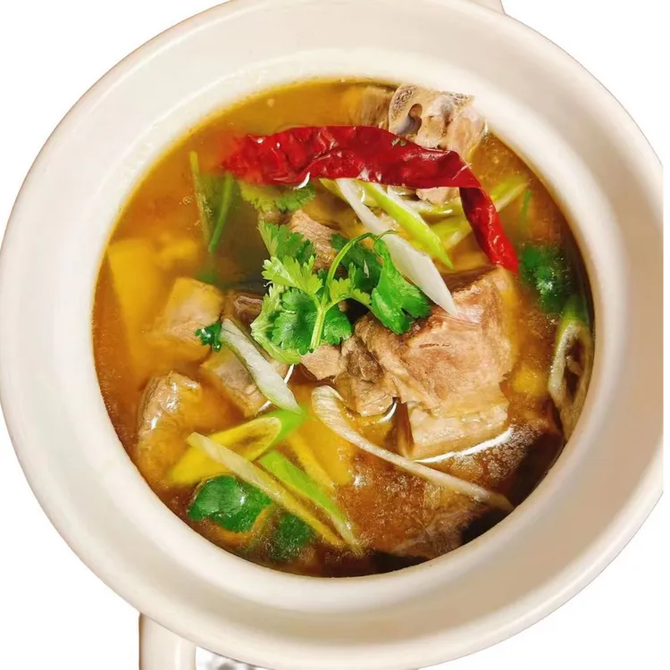 杨老大 砂锅羊肉 5斤/3斤送砂锅     加热即食  